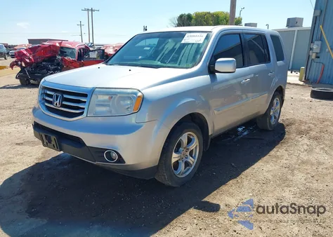 2012 Honda Pilot Exl из США, поврежденный, VIN 5FNYF3H57CB040973